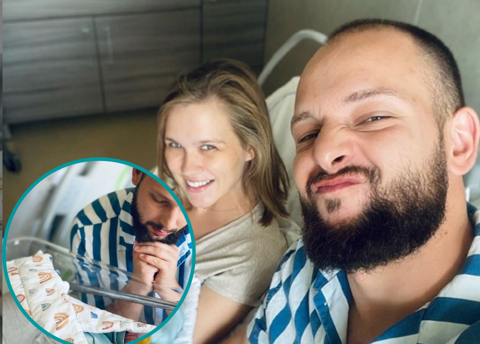 Mąż Kaczorowskiej o porodzie: „Urodziliśmy Gabi RAZEM”