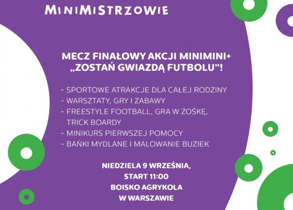 Mecz finałowy "Zostań gwiazda futbolu"