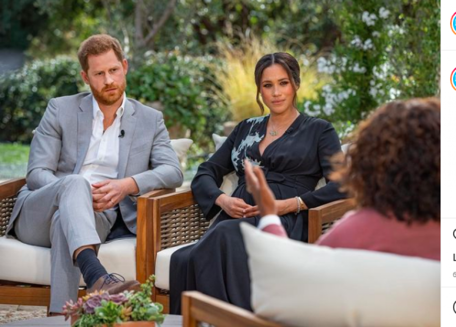 Meghan i Harry w wywiadzie z Oprah