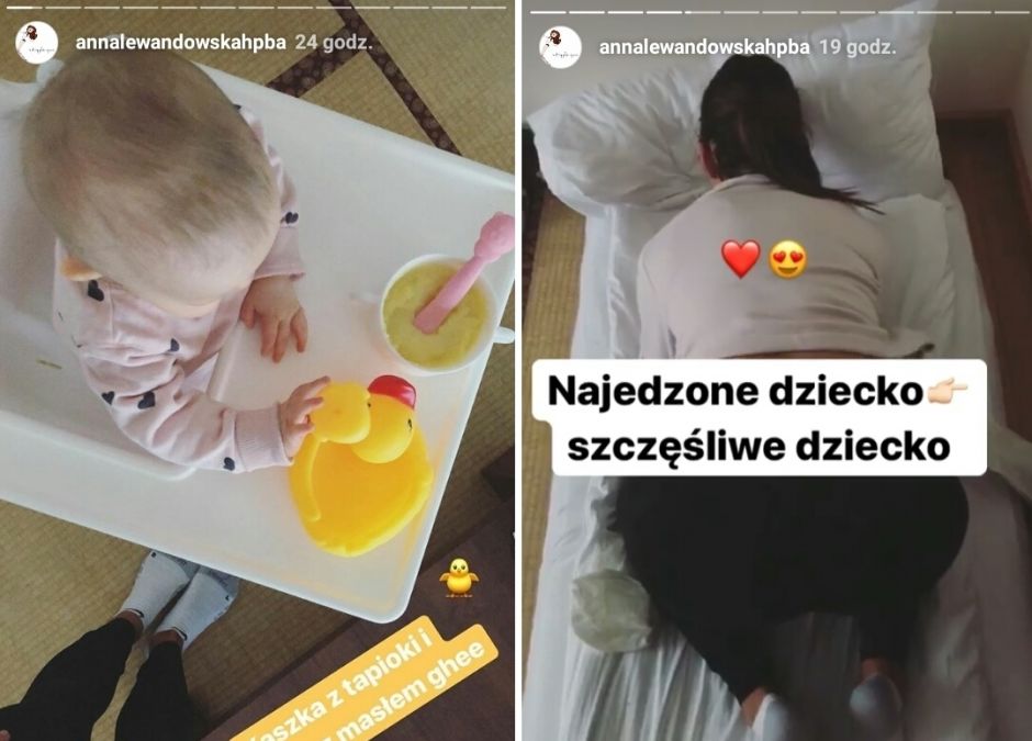 menu Klary Lewandowskiej i zabawa z mamą na obozie hpba