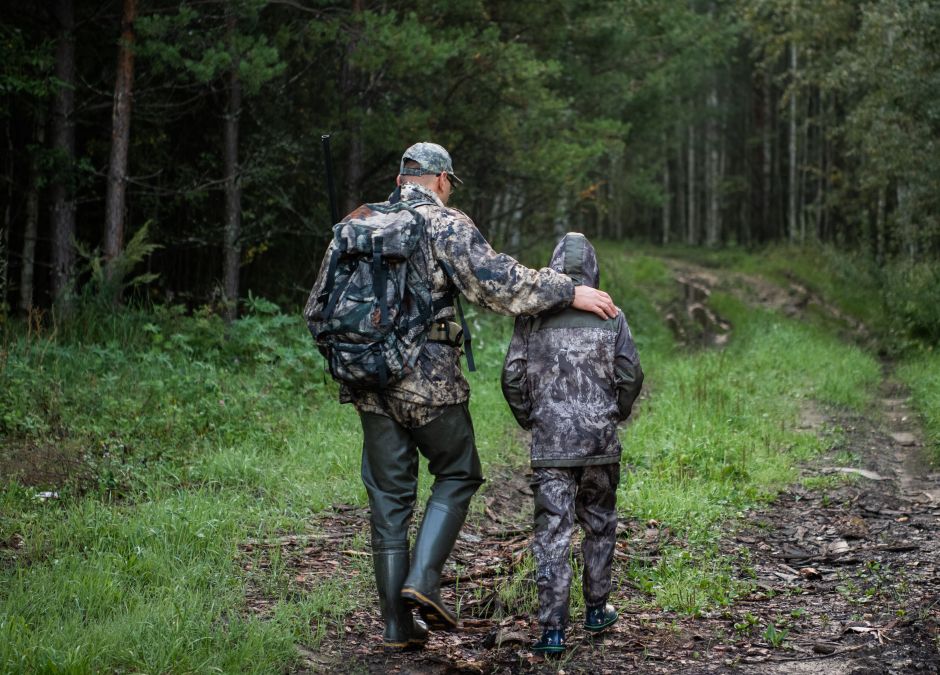 Mężczyzna, który zabrał syna na survival