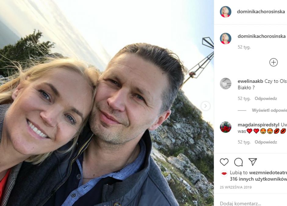 Michał Chorosiński wybaczył żonie zdradę