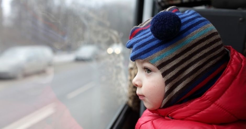 Miejsca dla dzieci w autobusie