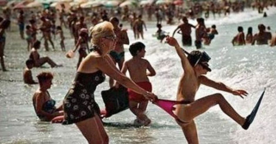 śmieszne zdjęcie, zabawne zdjęcie, plaża, wakacje