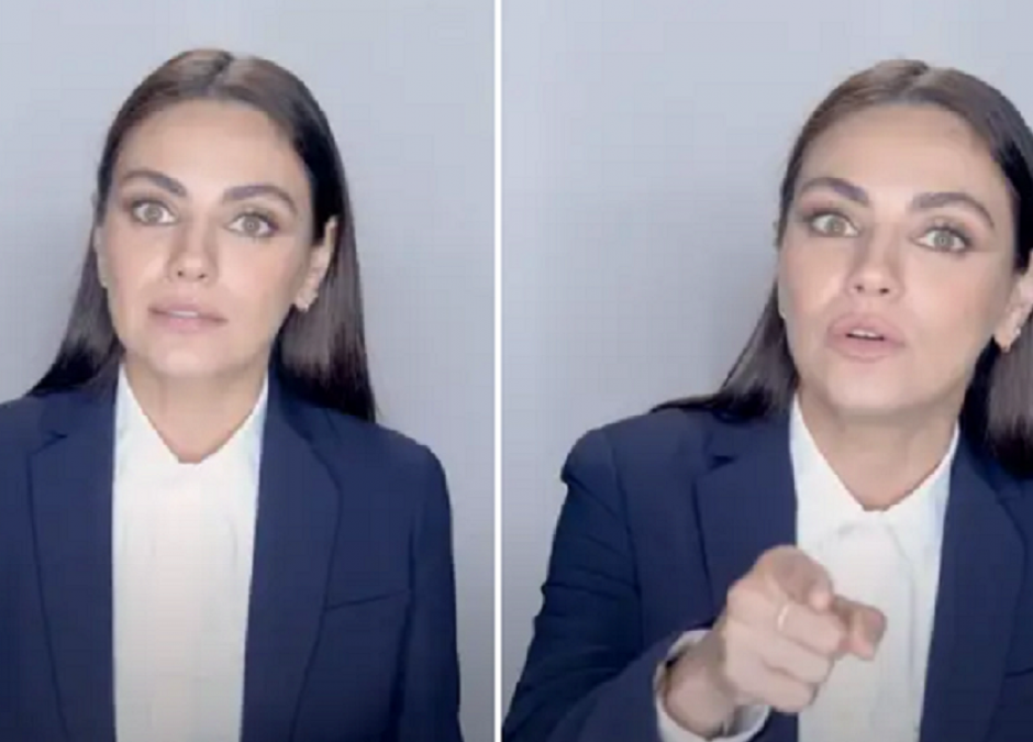 Mila Kunis kazała córce popchnąć inne dziecko