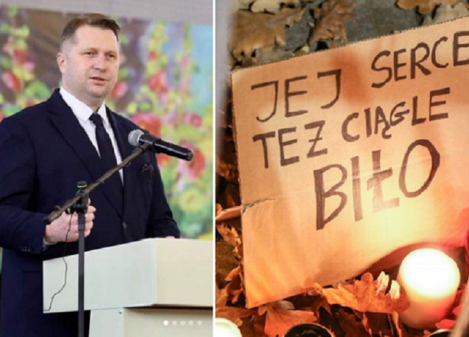 minister Czarnek o śmierci ciężarnej