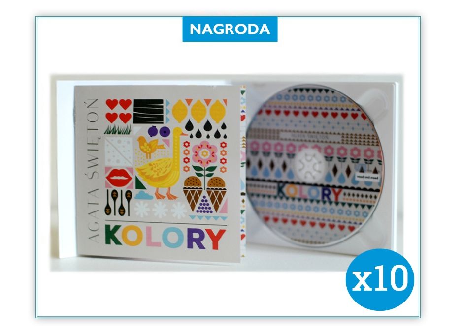 nagroda płyta kolory