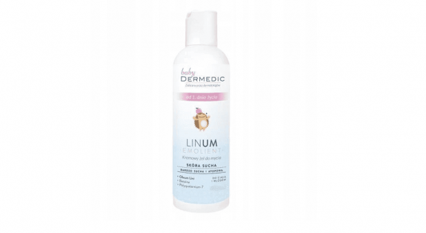 Emolient żel do mycia Dermedic Linum Emolient Baby