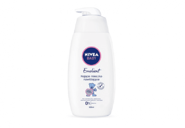 Emolient mleczko nawilżające do ciała Nivea Baby