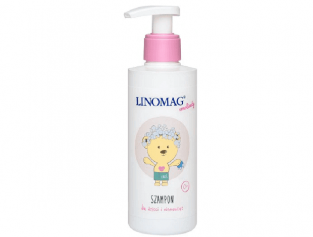Emolient szampon do włosów Linomag