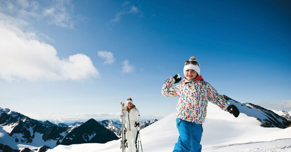 narty, Dolina Stubai, Alpy