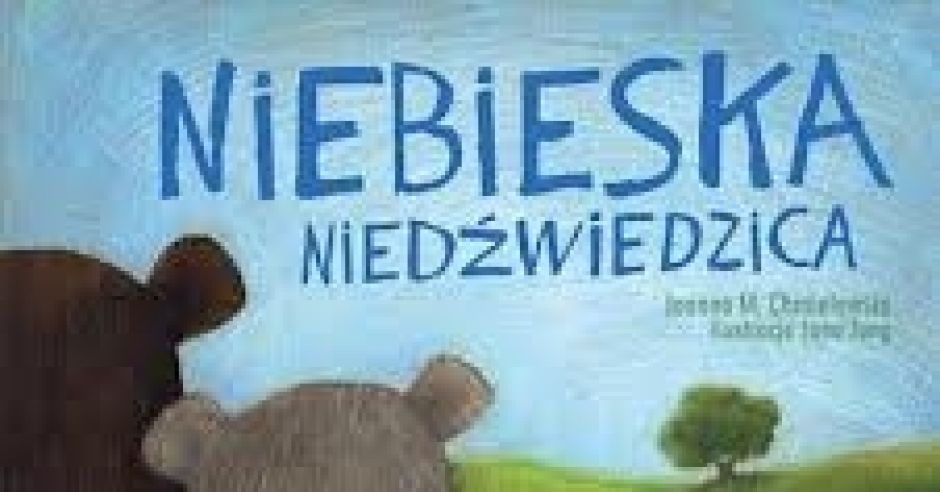 niebieska niedźwiedzica, książka, okładka