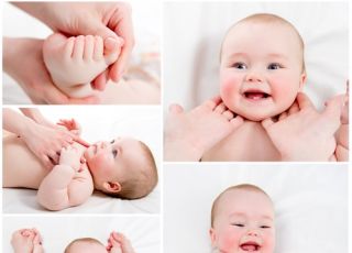 niemowlę, dziecko, ćwiczenia, masaż, masaż niemowlaka, napięcie mięśniowe