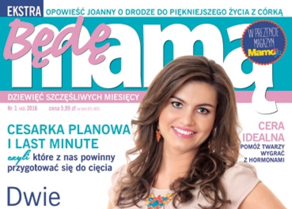 okładka Będę Mamą 1/16