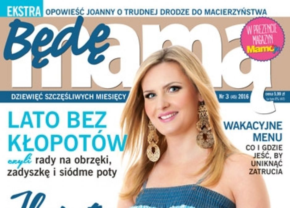 okładka Będę Mamą 3/16