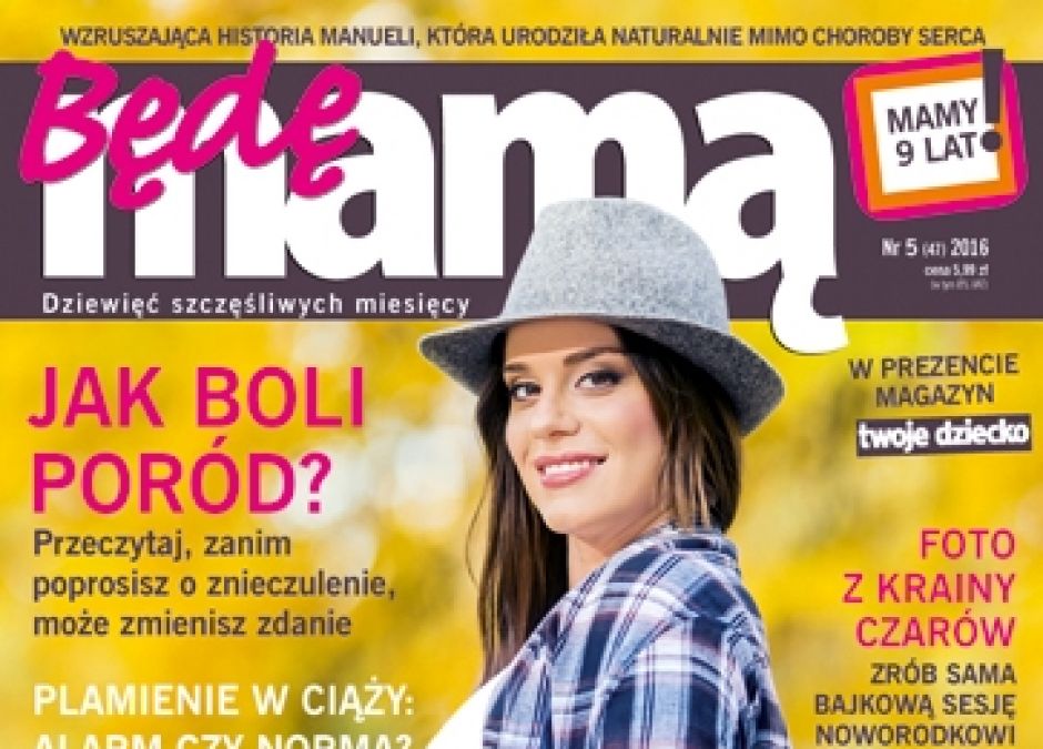 okładka Będę Mamą 5/16