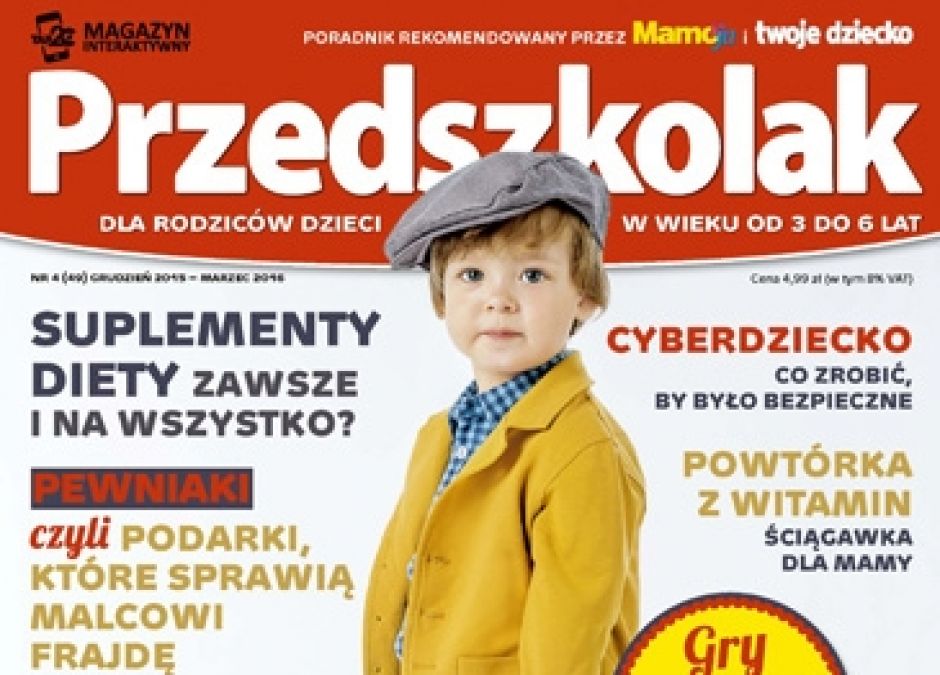 Okładka Przedszkolak 4/2015