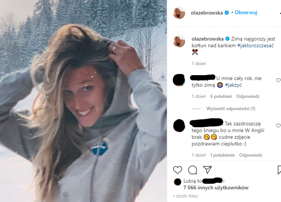 Ola Żebrowska odpowiada na pytania fanów