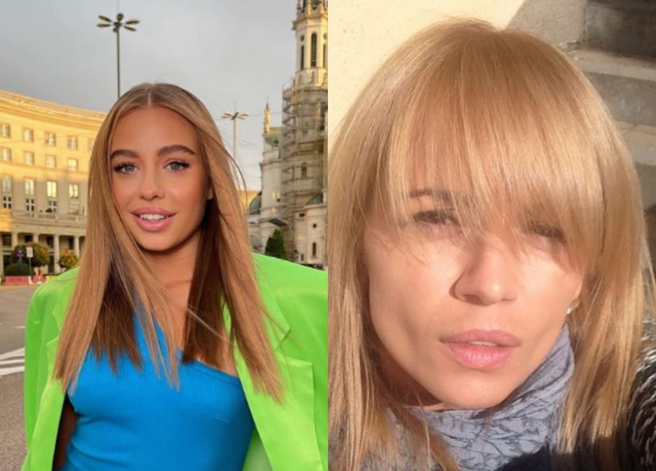 Oliwia Bieniuk i Anna Przybylska