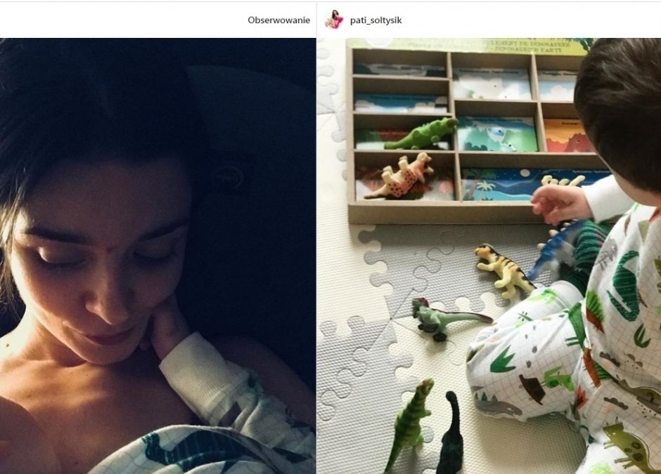 Patrycja Sołtysik z synkiem Stasiem zdjęcia z Instagrama