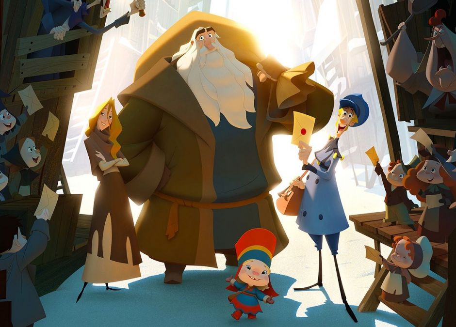 Plakat filmu animowanego "Klaus" na Netflixie