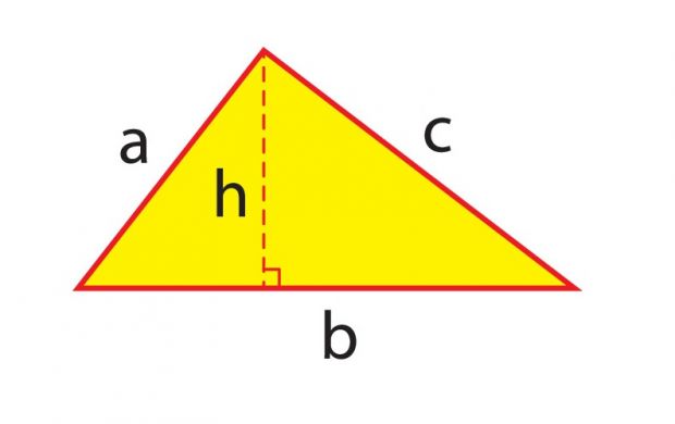 Pole trójkąta: wzór