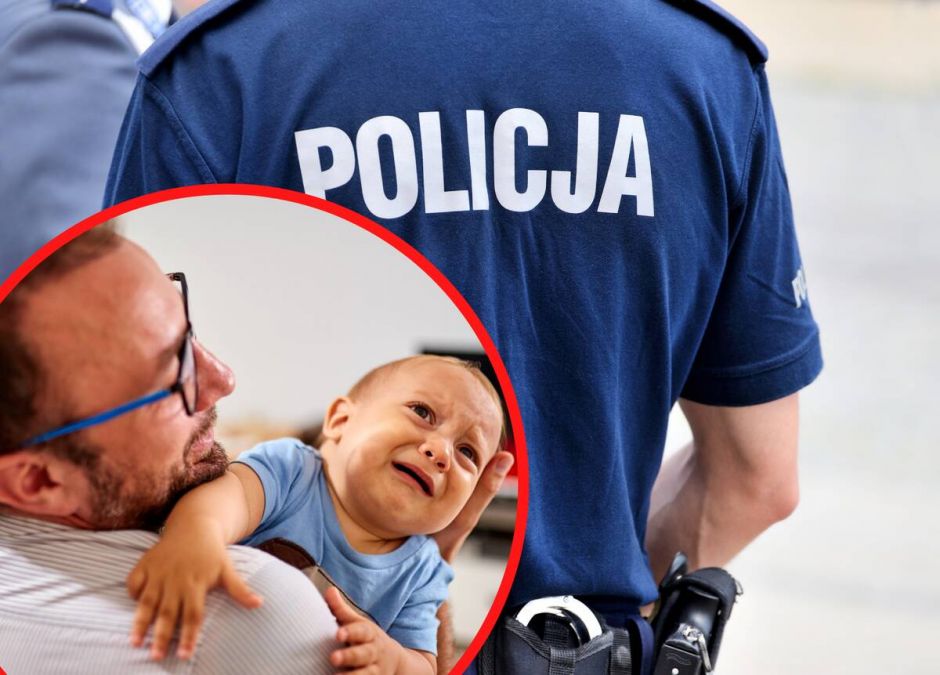 policjanci uratowali dziecko