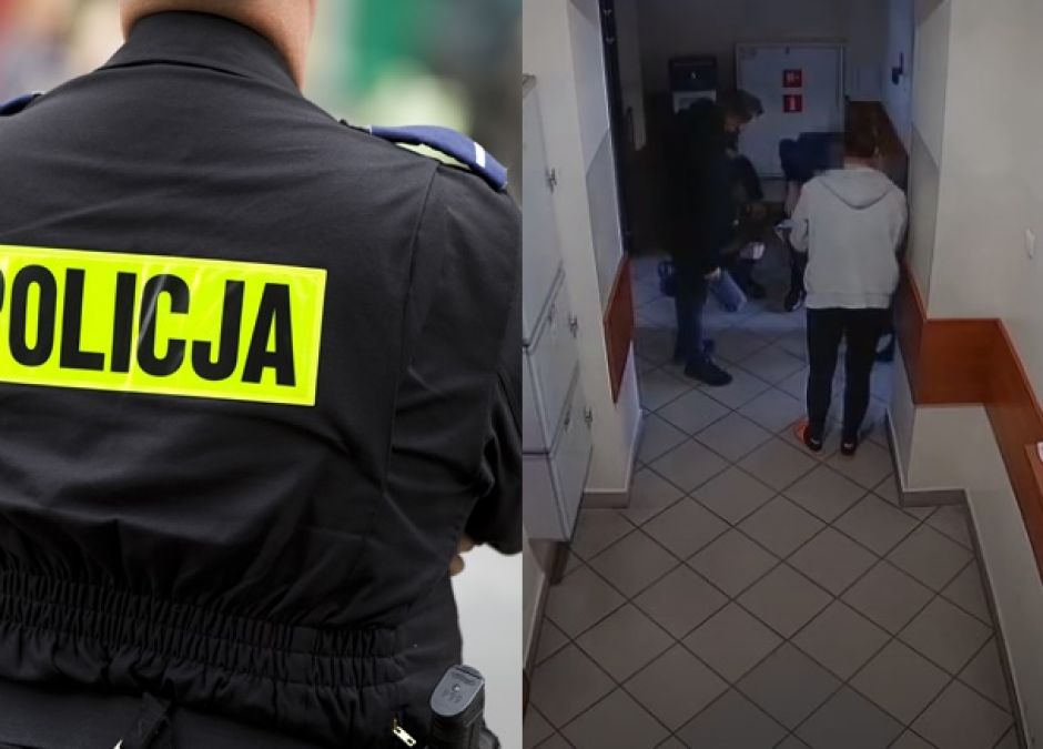 Policjant uratował niemowlę