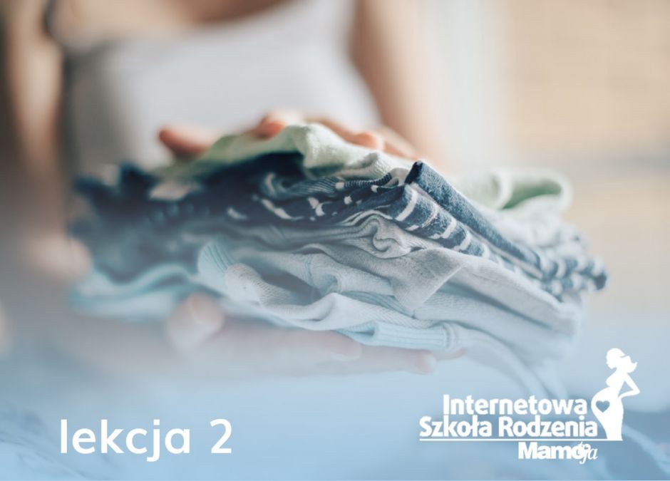 pranie i prasowanie ubranek noworodka