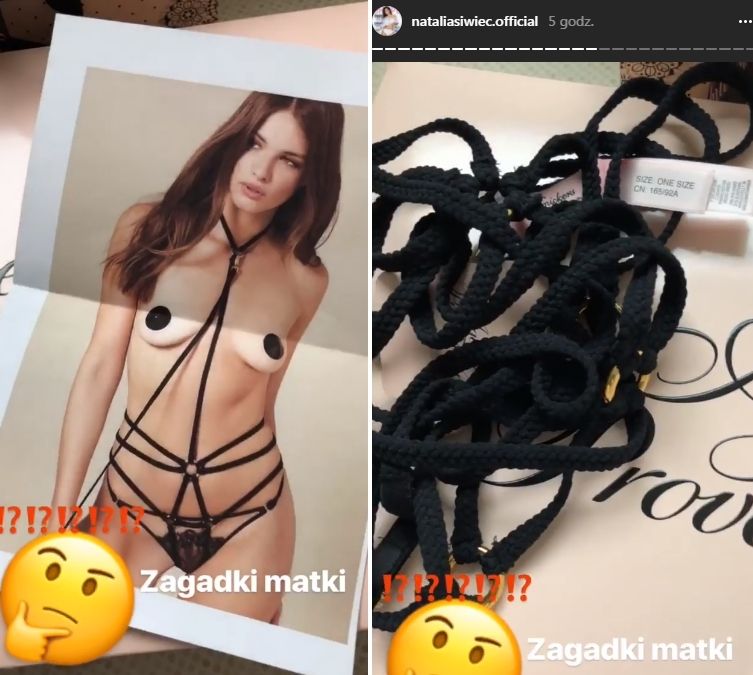 Prezent dla Natalii Siwiec od męża - niczym z Greya!