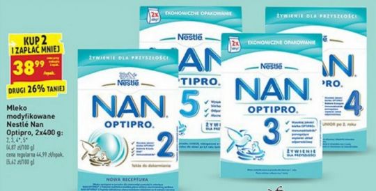 Promocja na mleko