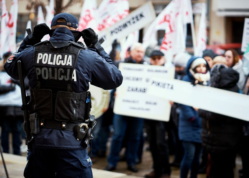 protesty antycovidowców