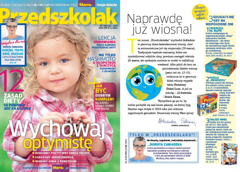 Przedszkolak 1/19 edito