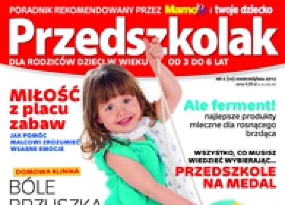 przedszkolak, dziecko, magazyn dla rodziców