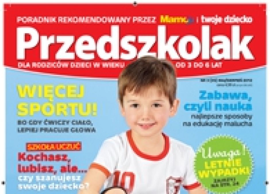 Przedszkolak, dziecko, magazyn dla rodziców