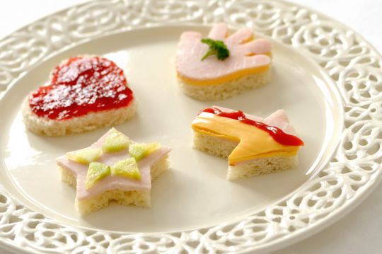 przekąski na urodziny dziecka kanapeczki gwiazdki