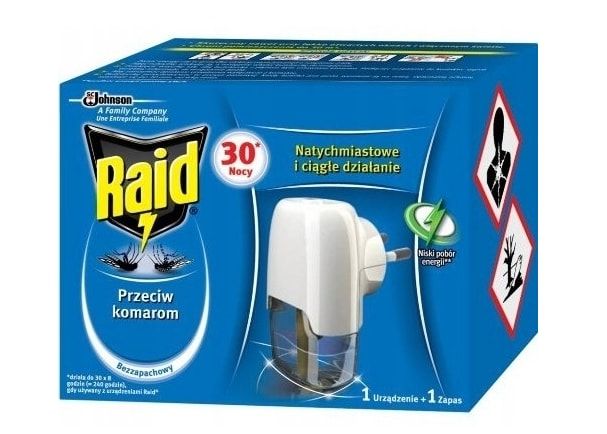 raid na komary elektrofumigator