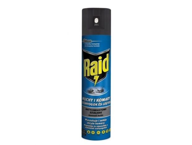 raid na komary spray