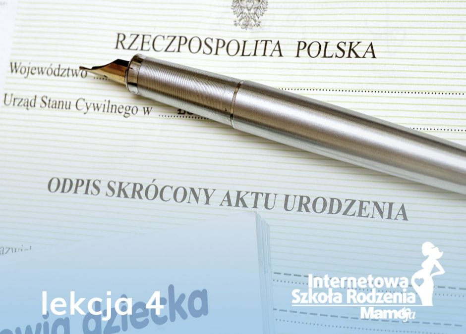 rejestracja dziecka po porodzie