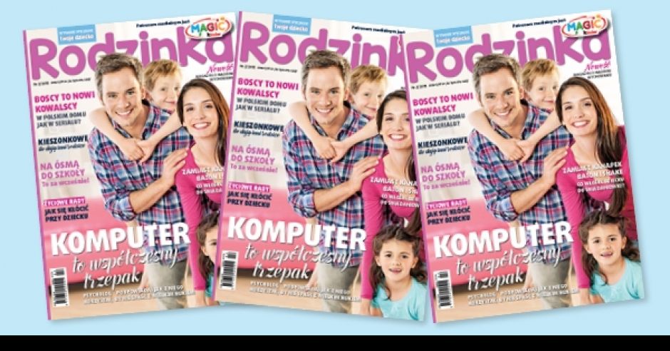 Rodzinka, magazyn dla rodziców, Twoje Dziecko, wydanie specjalne, dzieci w wieku szkolnym, szczęśliwa rodzina