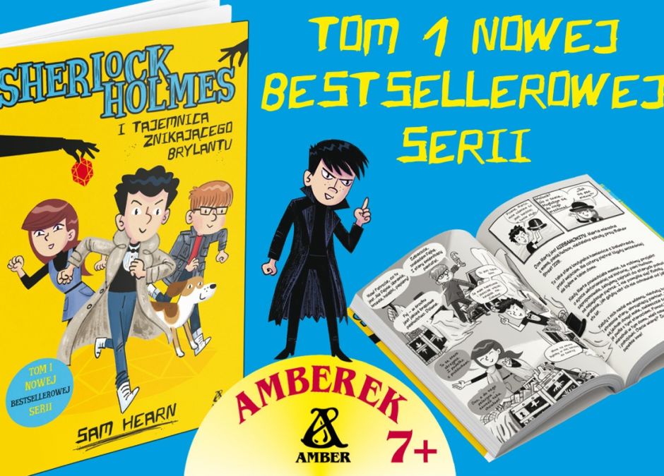 Sherlock i tajemnica brylantu - Wydawnictwo Amber