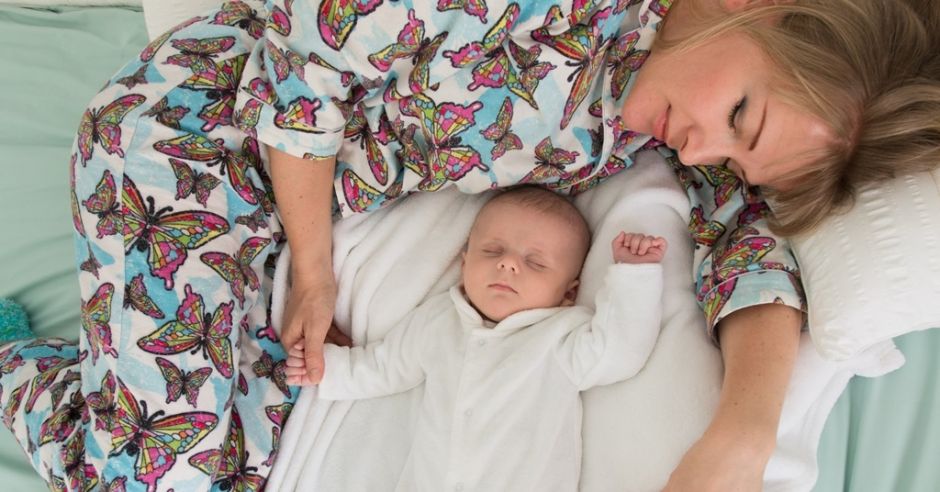 sleeping with baby