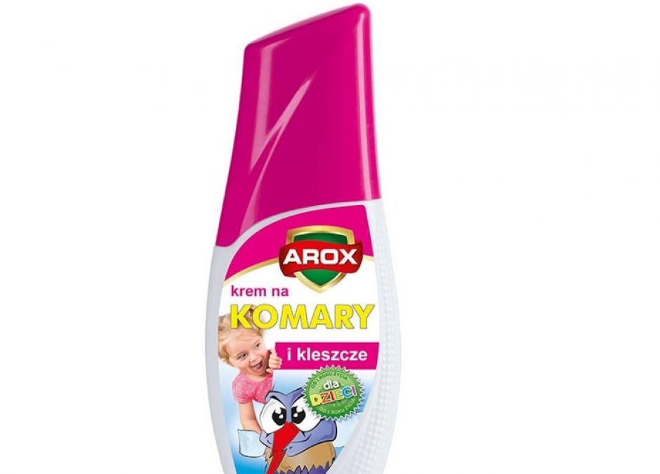 spsoób na komary krem Arox
