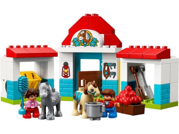 Klocki Lego Duplo Stajnia z kucykami 10868