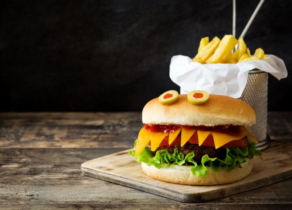 straszny hamburger