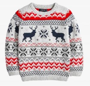Sweter w renifery