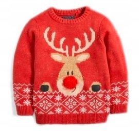Sweter z reniferkiem