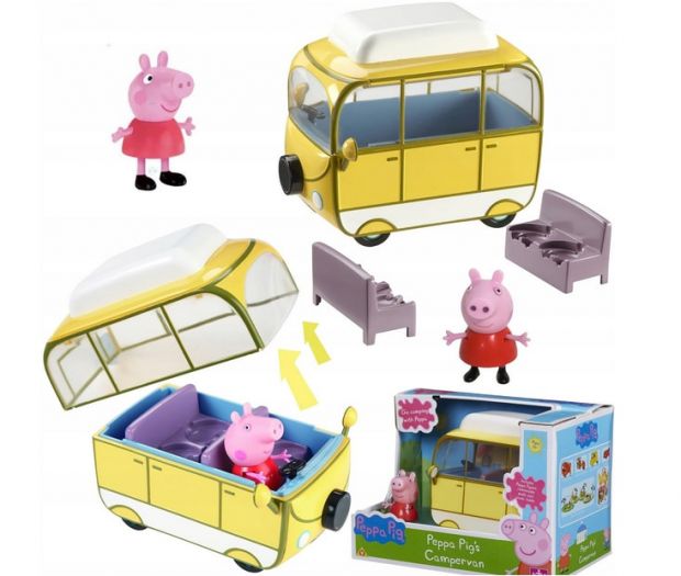 świnka peppa zabawki kamper