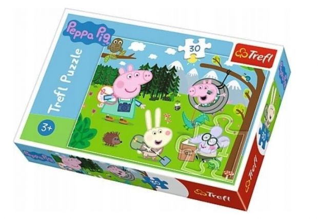 świnka peppa zabawki puzzle