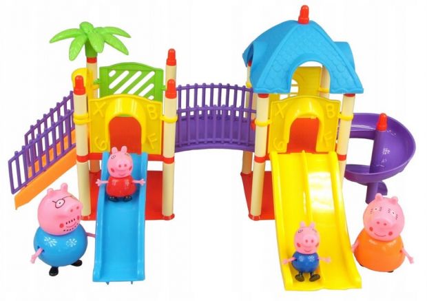 świnka peppa zabawki plac zabaw